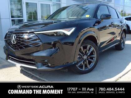 Black 2025 Acura ADX SUV / Crossover All-Wheel Drive Continuously Variable Transmission