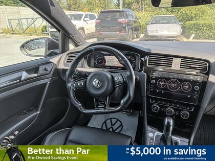 used 2018 Volkswagen Golf R car, priced at $36,148
