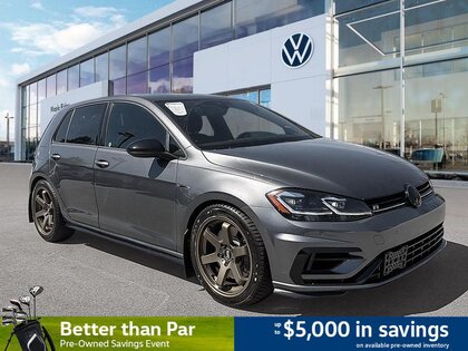 used 2018 Volkswagen Golf R car, priced at $36,148