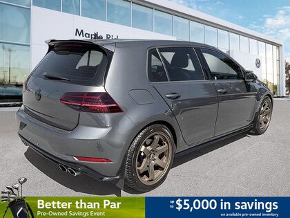 used 2018 Volkswagen Golf R car, priced at $36,148