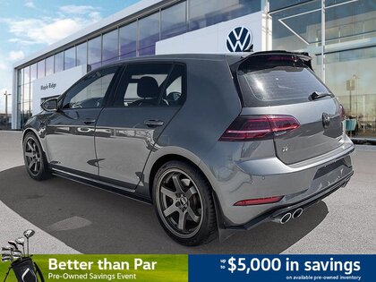 used 2018 Volkswagen Golf R car, priced at $36,148