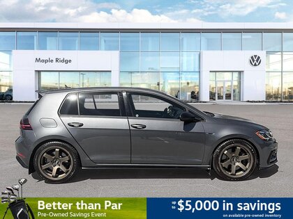 used 2018 Volkswagen Golf R car, priced at $36,148