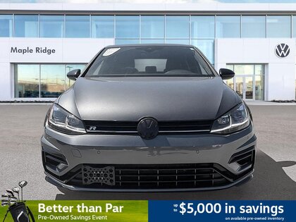 used 2018 Volkswagen Golf R car, priced at $36,148