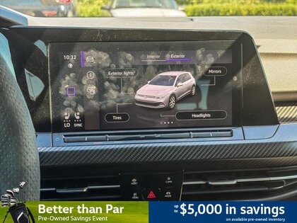 used 2024 Volkswagen Golf R car, priced at $48,338