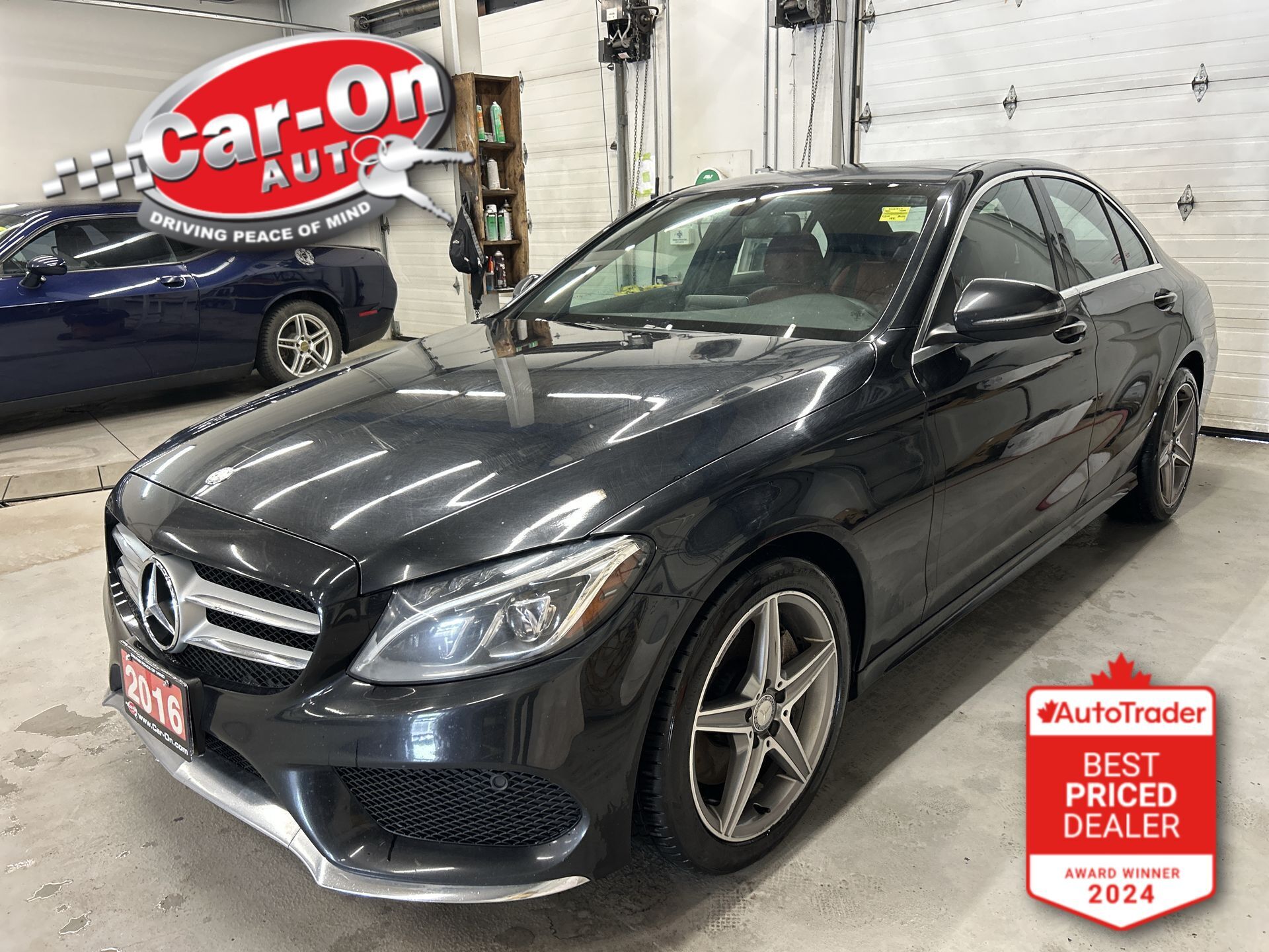 Black 2016 Mercedes-Benz C-Class Sedan All-Wheel Drive Automatic