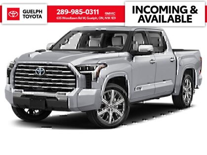 Silver 2026 Toyota Tundra Hybrid Pickup Truck Four-Wheel Drive Automatic