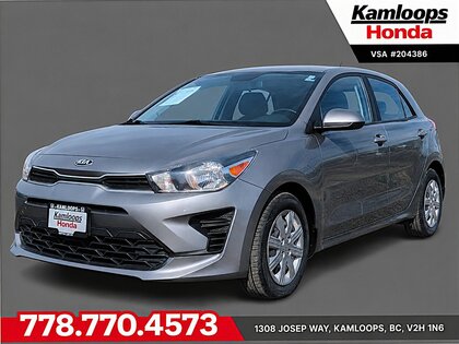 Gray 2021 Kia Rio5 Wagon