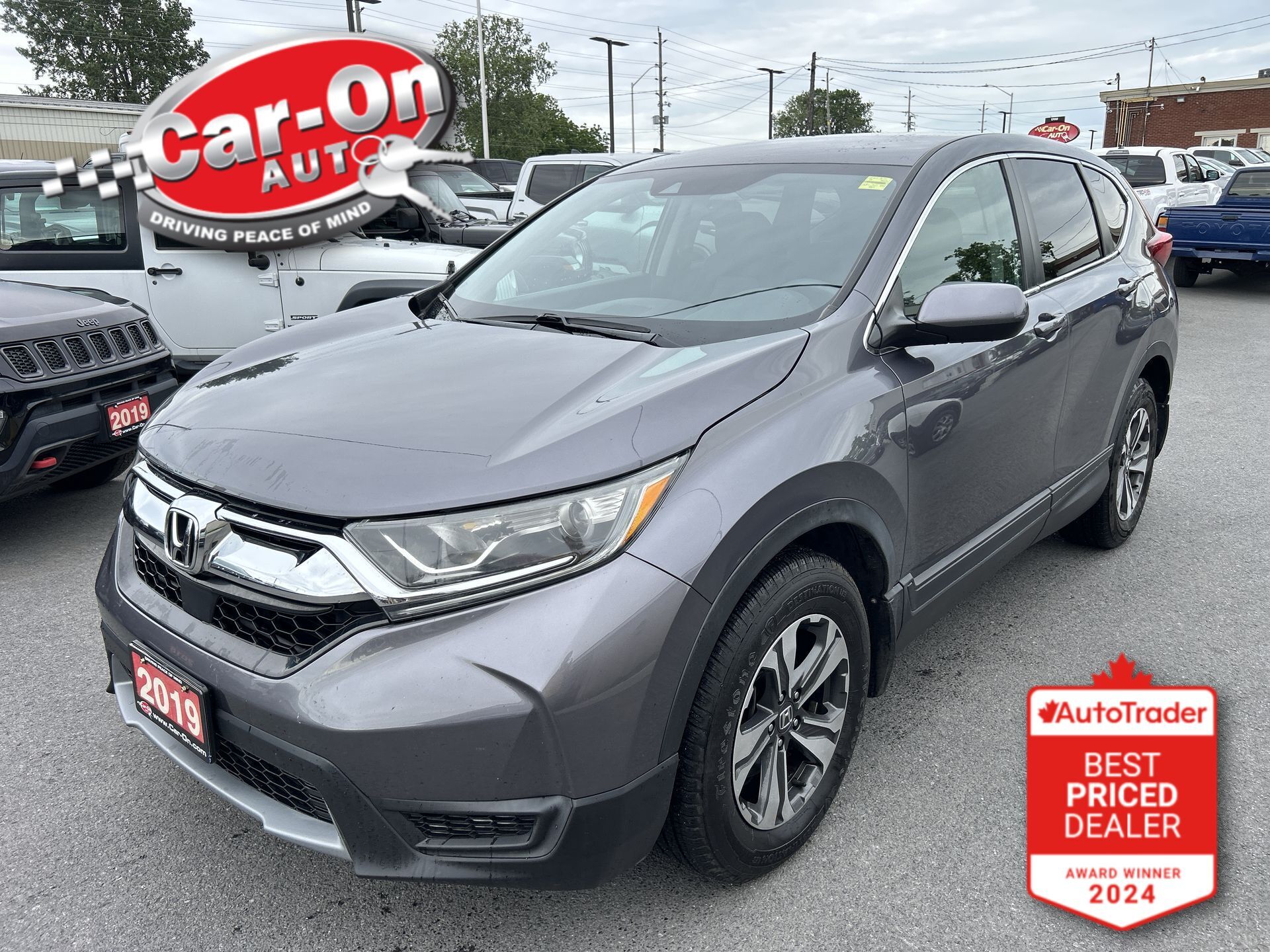 Gray 2019 Honda CR-V SUV / Crossover All-Wheel Drive Automatic