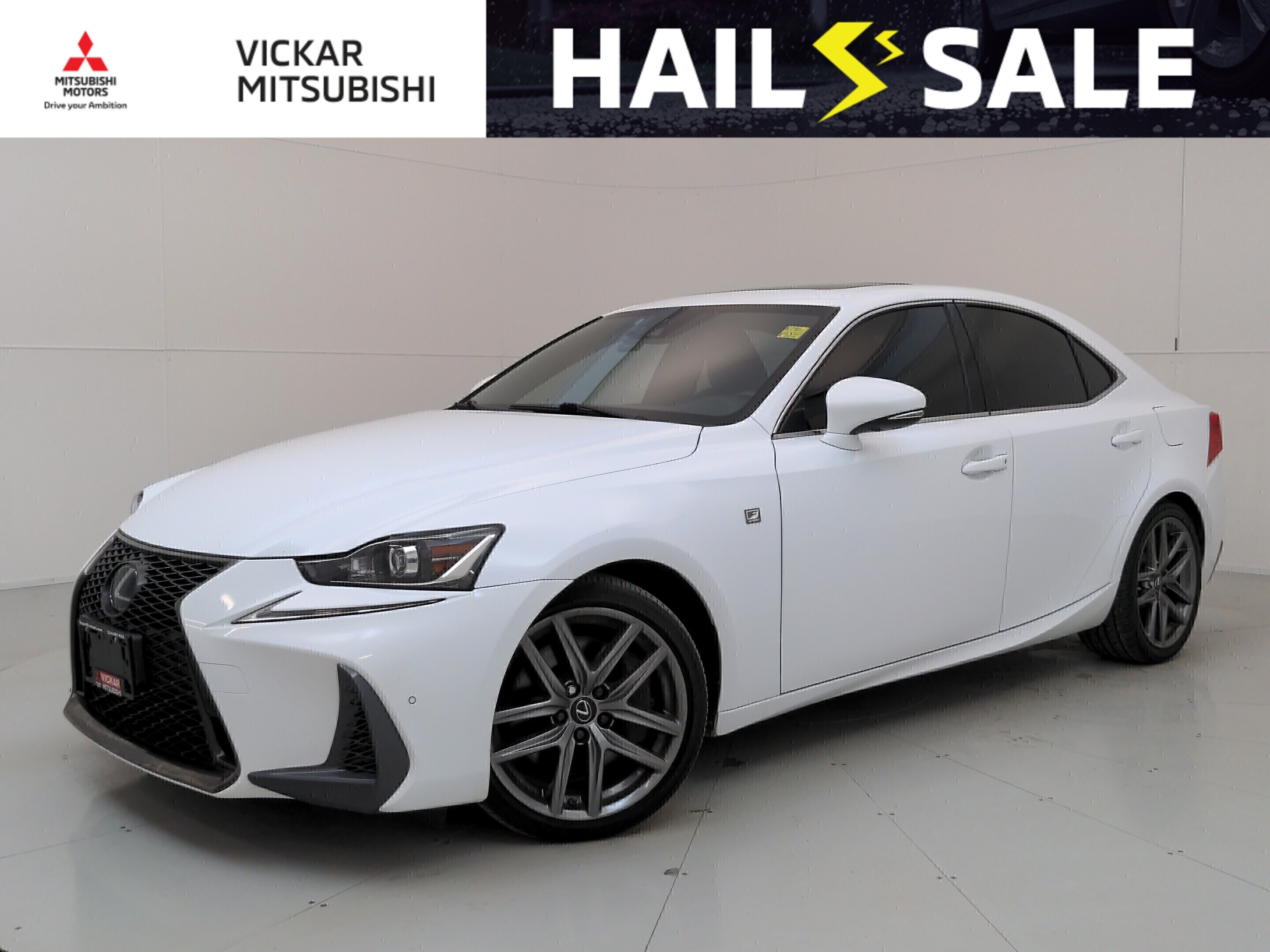 White 2019 Lexus IS Sedan All-Wheel Drive Automatic