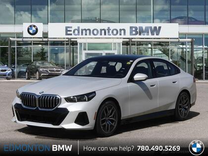 White 2026 BMW 5 Series Sedan All-Wheel Drive Automatic