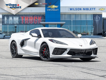 Blue 2025 Chevrolet Corvette Coupe Rear-Wheel Drive 8-Speed Automatic