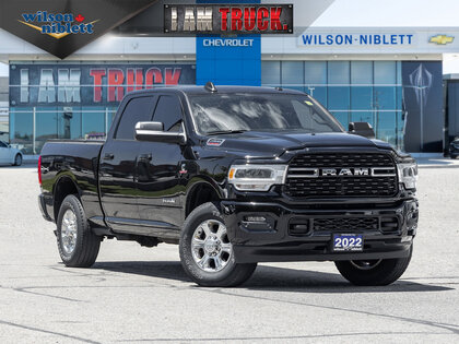 Black 2022 RAM 2500 Pickup Truck Four-Wheel Drive