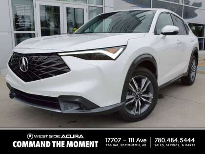 White 2025 Acura ADX SUV / Crossover All-Wheel Drive Continuously Variable Transmission