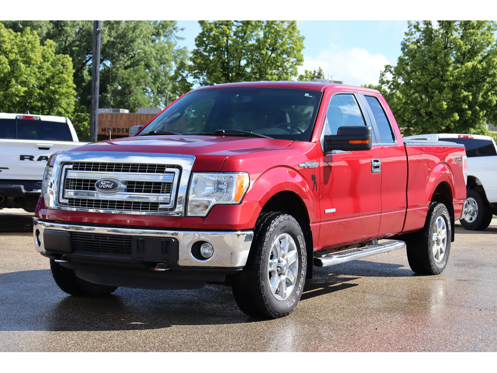 Tinted Ruby Red 2013 Ford F-150 Pickup Truck Four-Wheel Drive