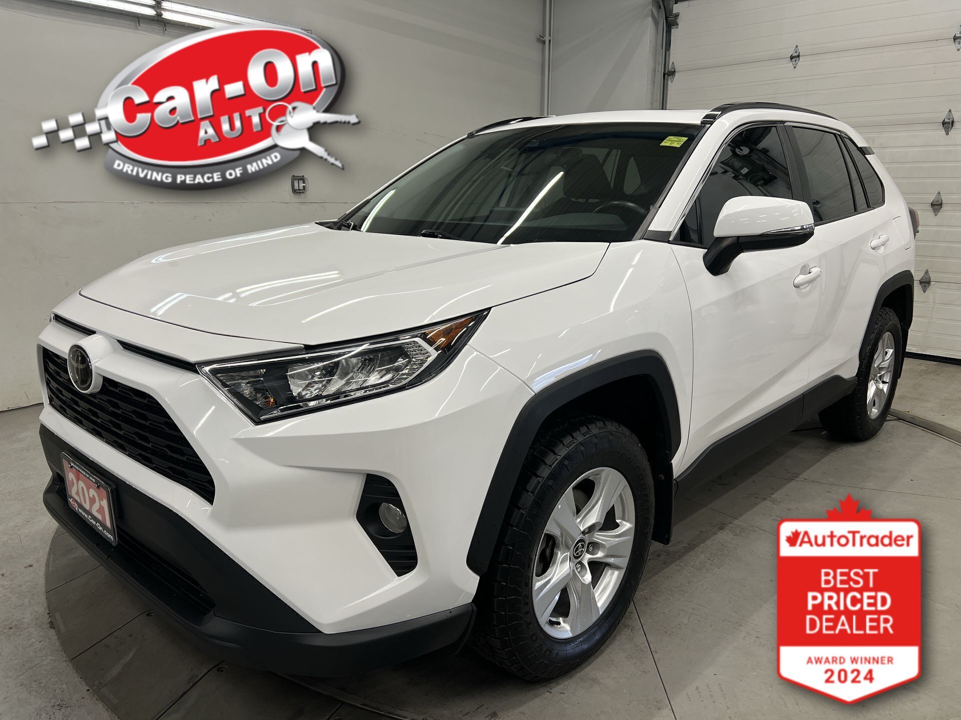 White 2021 Toyota RAV4 SUV / Crossover All-Wheel Drive Automatic