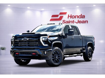Black 2025 Chevrolet Silverado 3500HD Pickup Truck Four-Wheel Drive Automatic