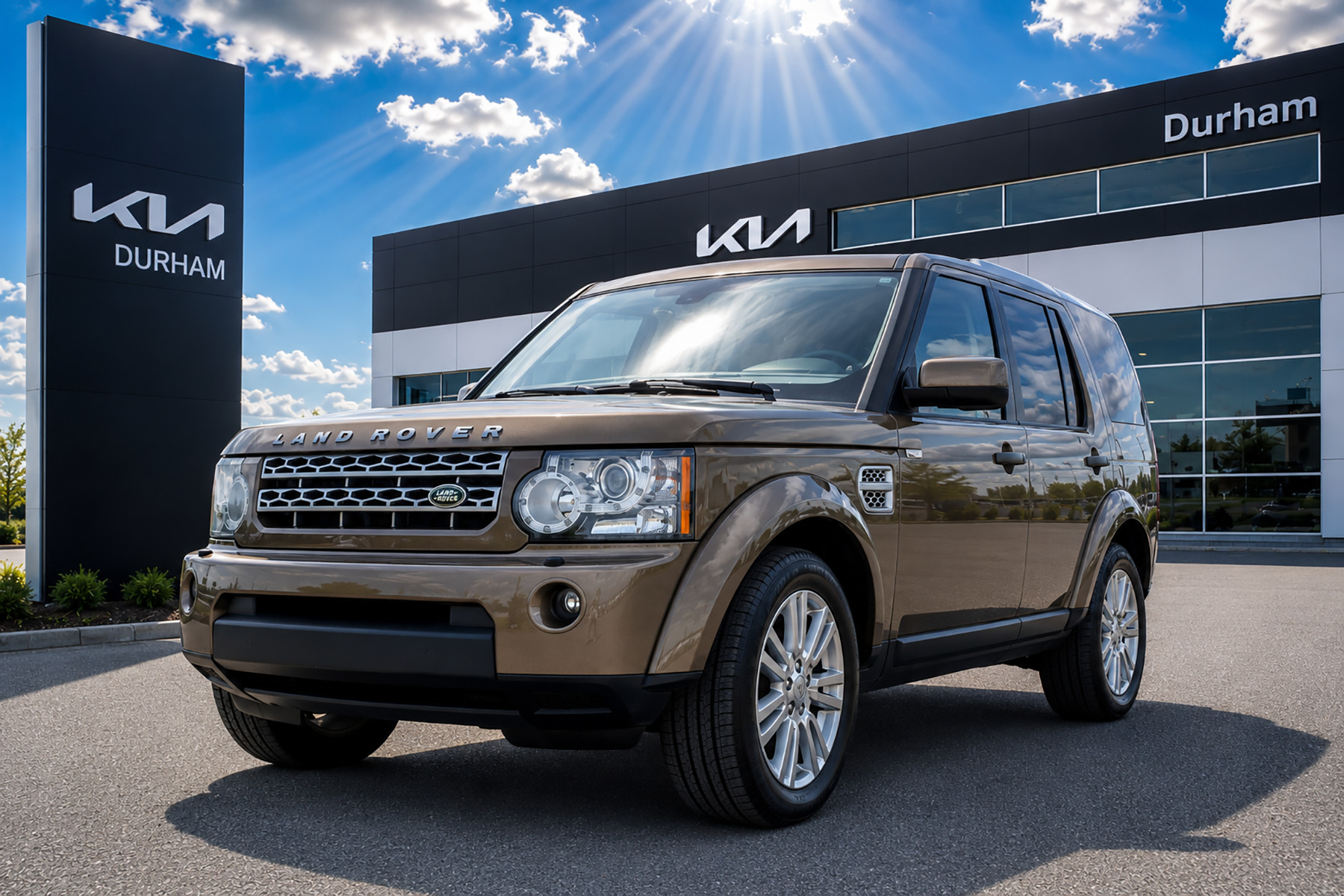 Red (Copper) 2010 Land Rover LR4 SUV / Crossover Four-Wheel Drive 6-Speed Automatic