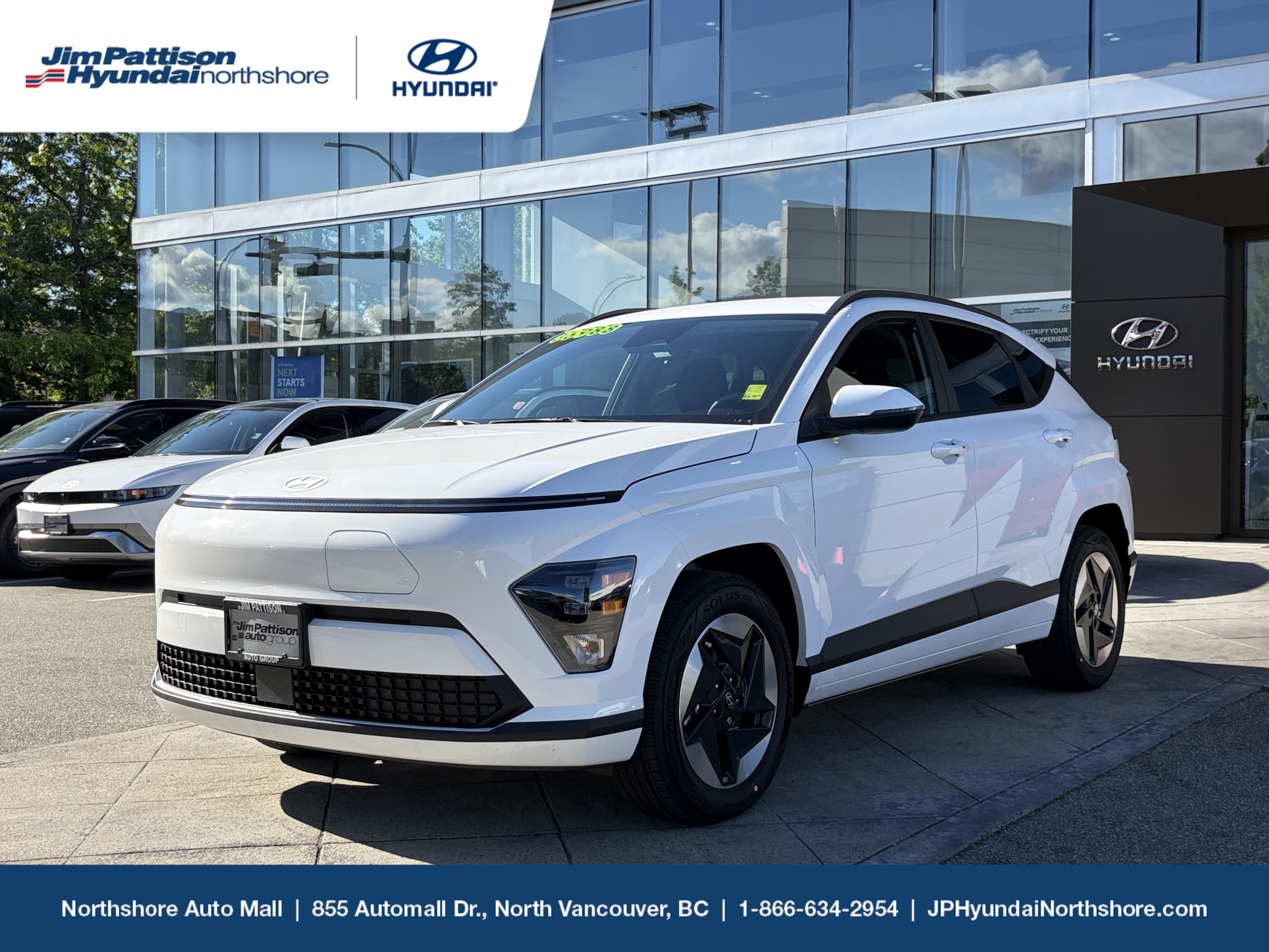 White 2026 Hyundai Kona Electric SUV / Crossover Automatic