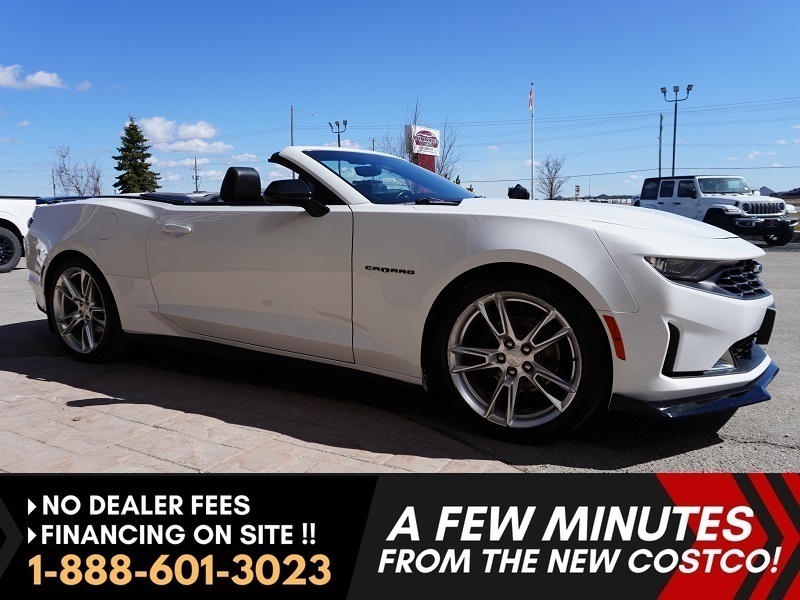 Black 2020 Chevrolet Camaro Convertible Rear-Wheel Drive Automatic