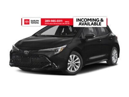 Silver 2026 Toyota Corolla Hatchback Hatchback Front-Wheel Drive Continuously Variable Transmission