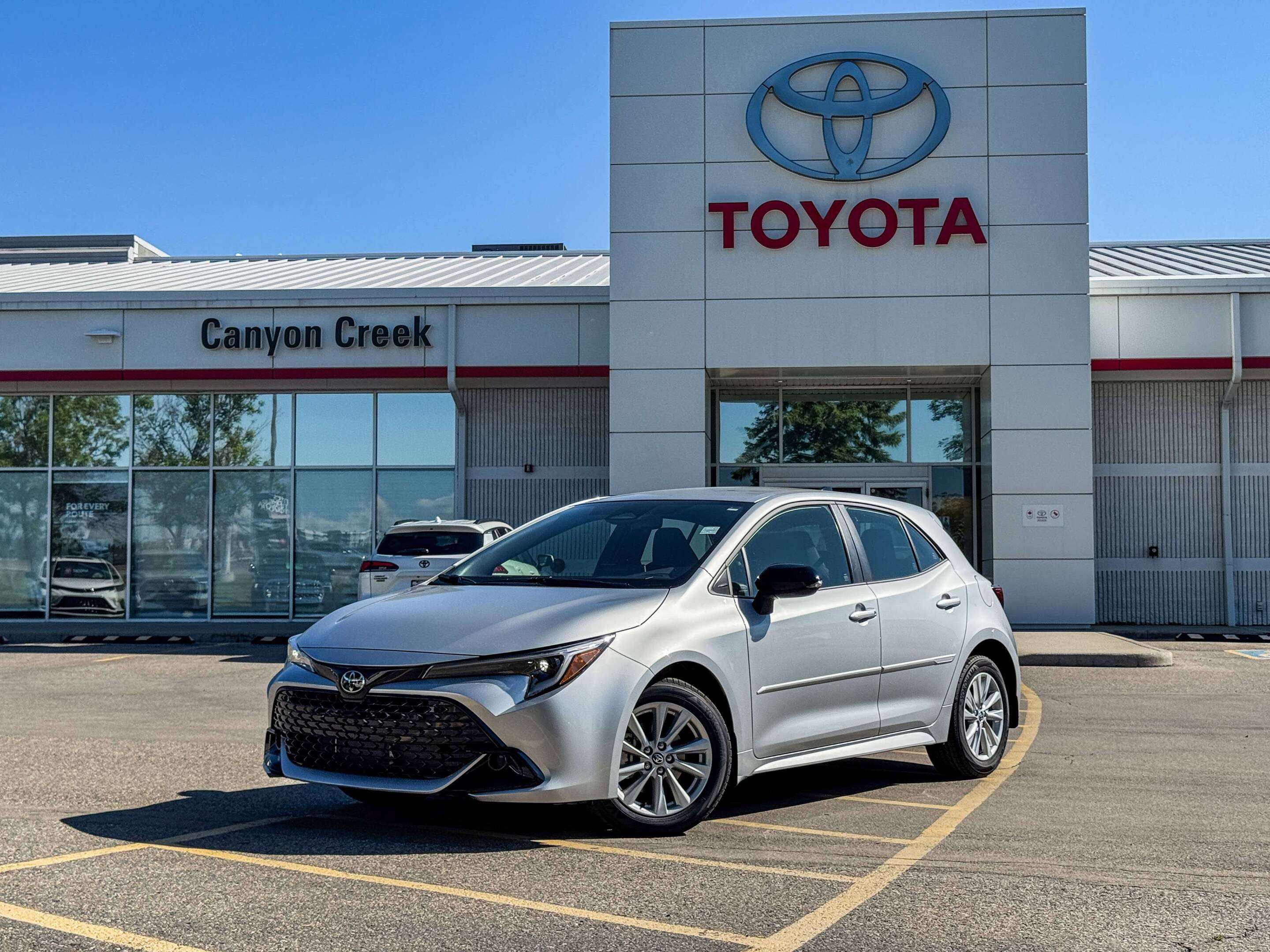 Silver 2026 Toyota Corolla Hatchback Automatic