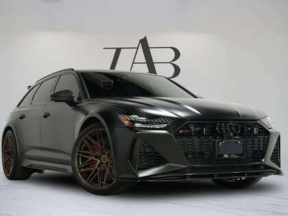 used 2022 Audi RS 6 Avant car, priced at $109,900