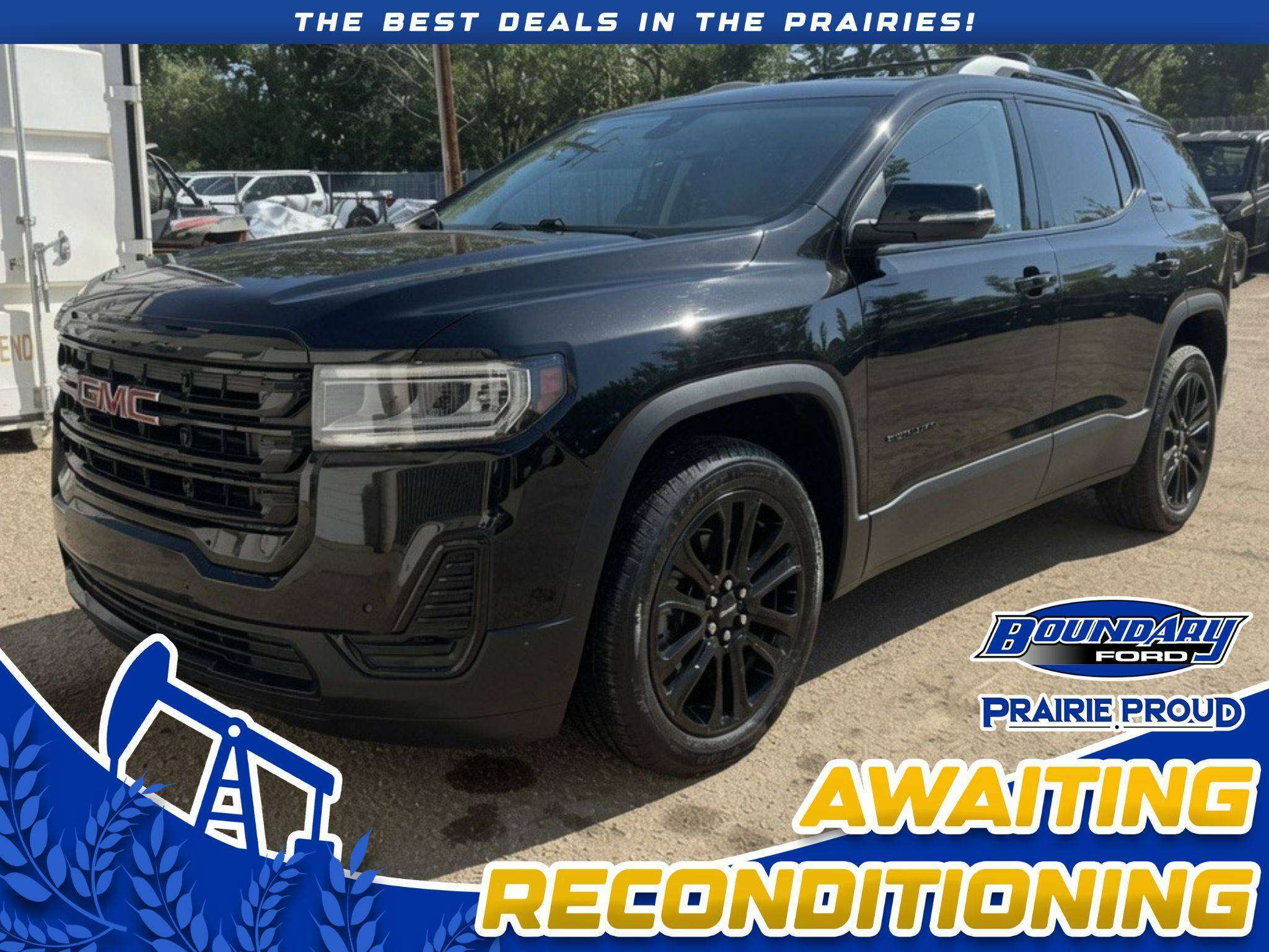 Black 2023 GMC Acadia SUV / Crossover Four-Wheel Drive 9-Speed Automatic