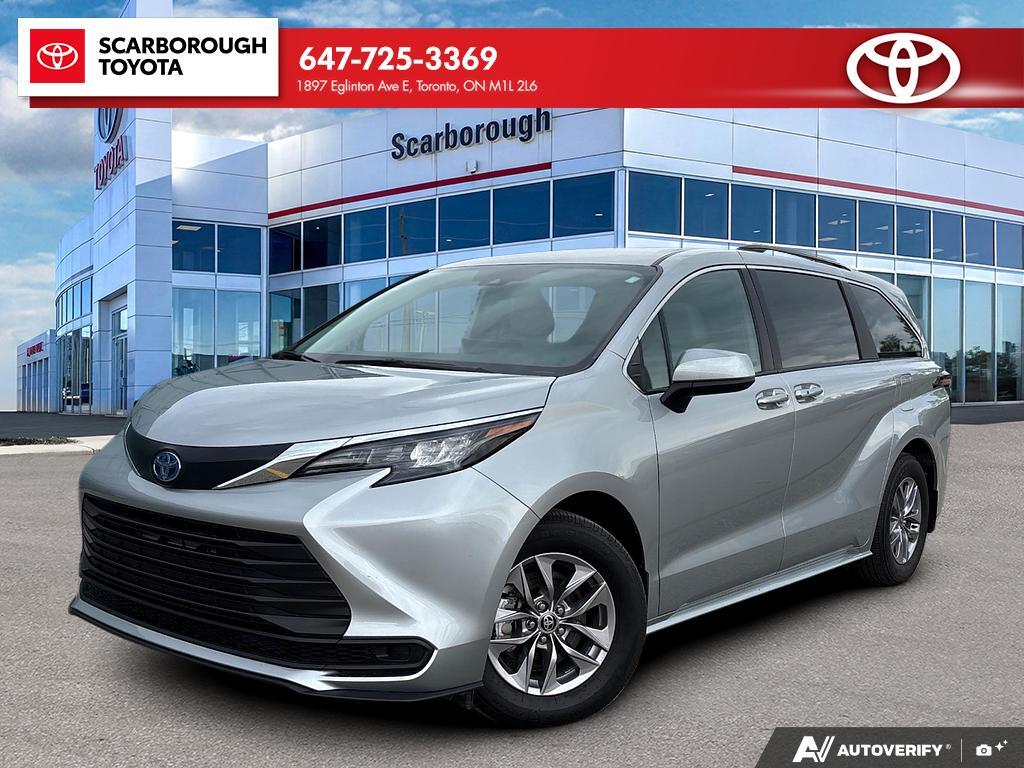Silver 2025 Toyota Sienna Minivan Front-Wheel Drive Automatic