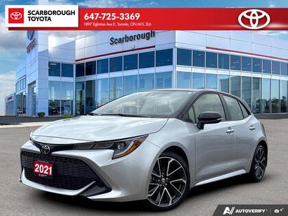 used 2021 Toyota Corolla Hatchback car, priced at $25,995