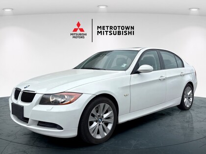 White 2007 BMW 3 Series Sedan Automatic