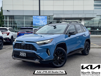 Blue 2023 Toyota RAV4 Hybrid SUV / Crossover All-Wheel Drive Automatic