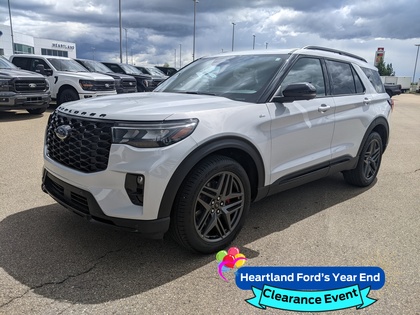 White 2026 Ford Explorer SUV / Crossover All-Wheel Drive Automatic