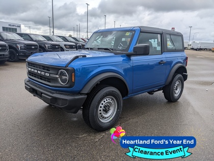 Blue 2026 Ford Bronco SUV / Crossover Four-Wheel Drive 7-Speed Manual