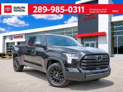 Black 2025 Toyota Tundra Hybrid Pickup Truck Four-Wheel Drive Automatic
