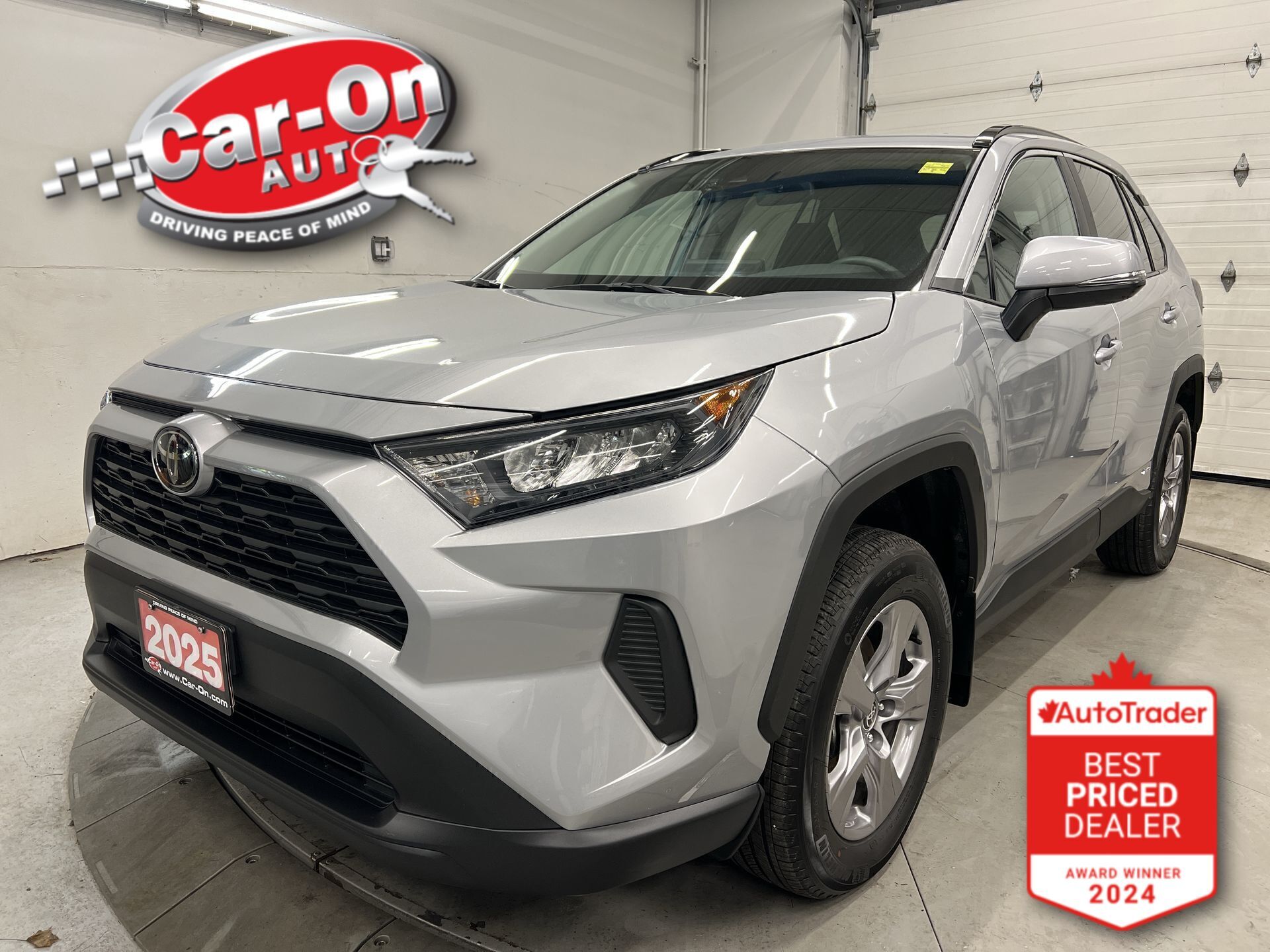 Silver 2025 Toyota RAV4 Hybrid SUV / Crossover All-Wheel Drive Automatic