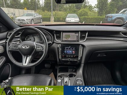 used 2023 INFINITI QX50 car, priced at $34,745