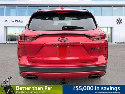 used 2023 INFINITI QX50 car, priced at $34,745