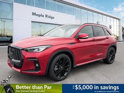 used 2023 INFINITI QX50 car, priced at $34,745