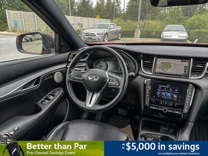 used 2023 INFINITI QX50 car, priced at $34,745