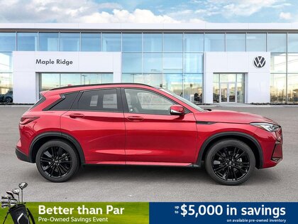 used 2023 INFINITI QX50 car, priced at $34,745