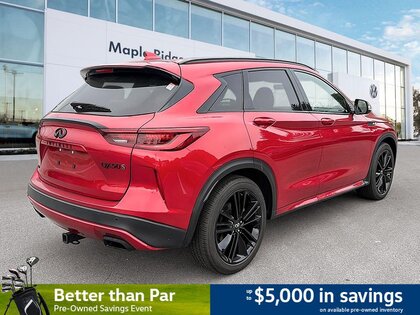 used 2023 INFINITI QX50 car, priced at $34,745