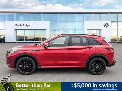 used 2023 INFINITI QX50 car, priced at $34,745