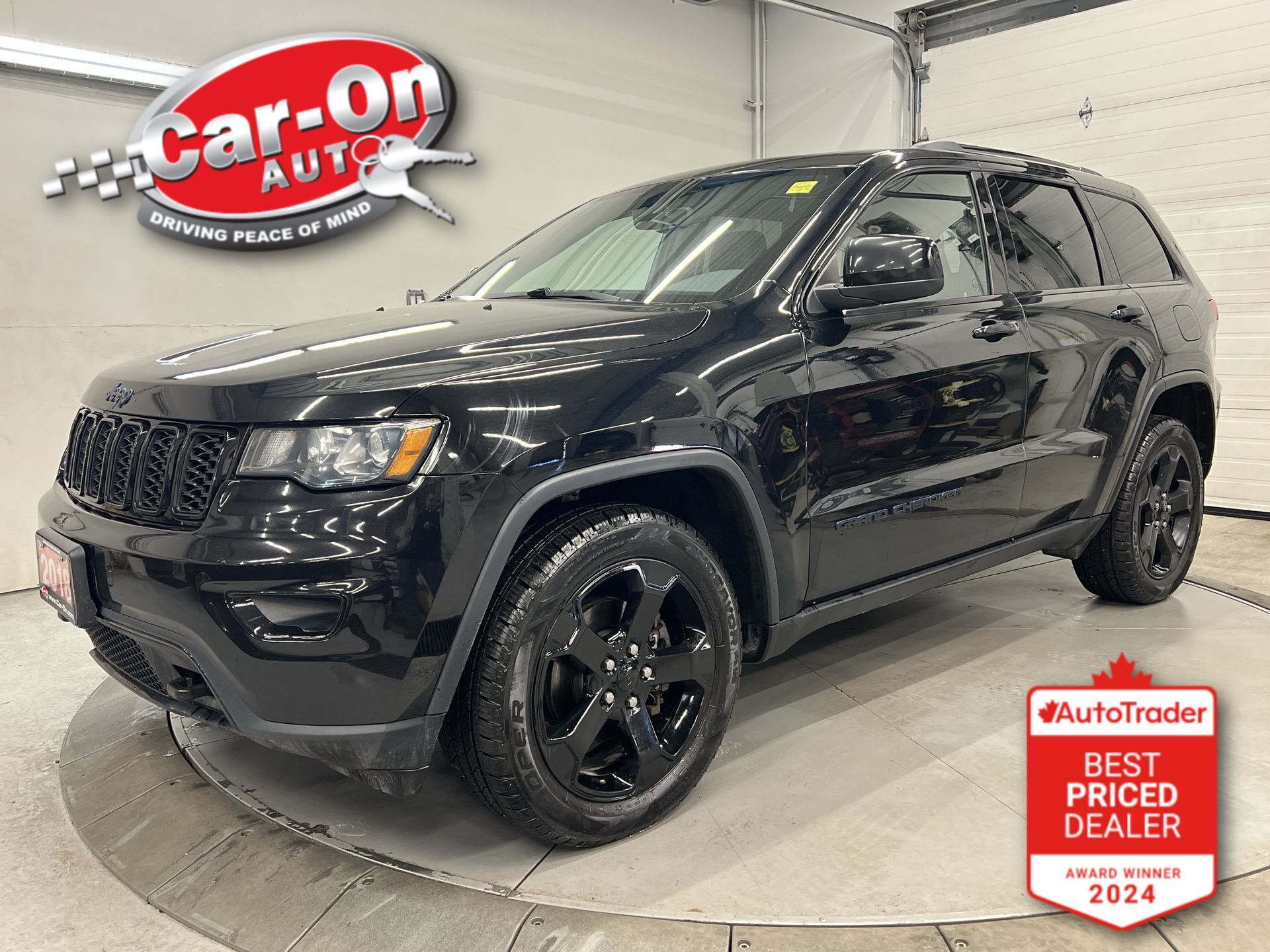Black 2018 Jeep Grand Cherokee SUV / Crossover Four-Wheel Drive Automatic