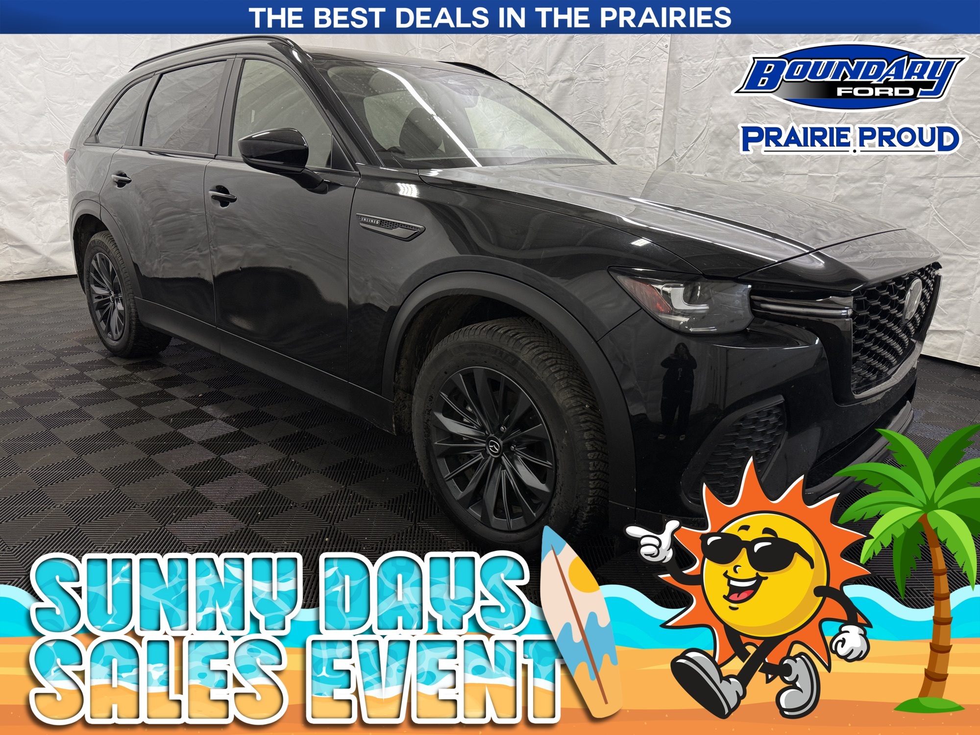 Black 2025 Mazda CX-70 SUV / Crossover 8-Speed Automatic