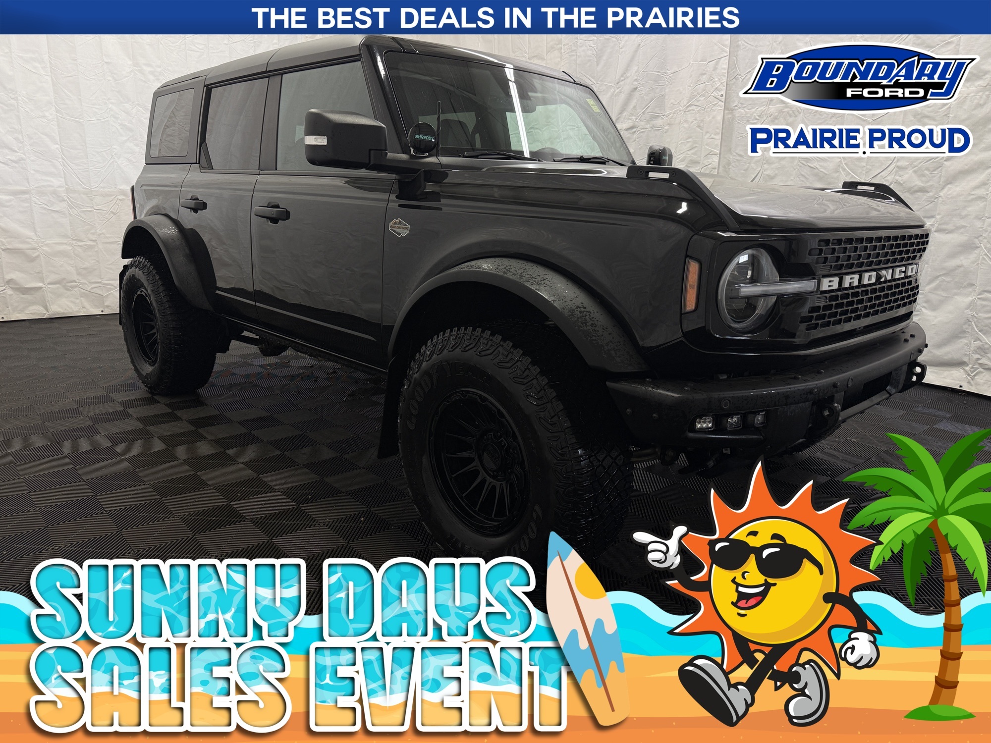 Black 2023 Ford Bronco SUV / Crossover Four-Wheel Drive Automatic