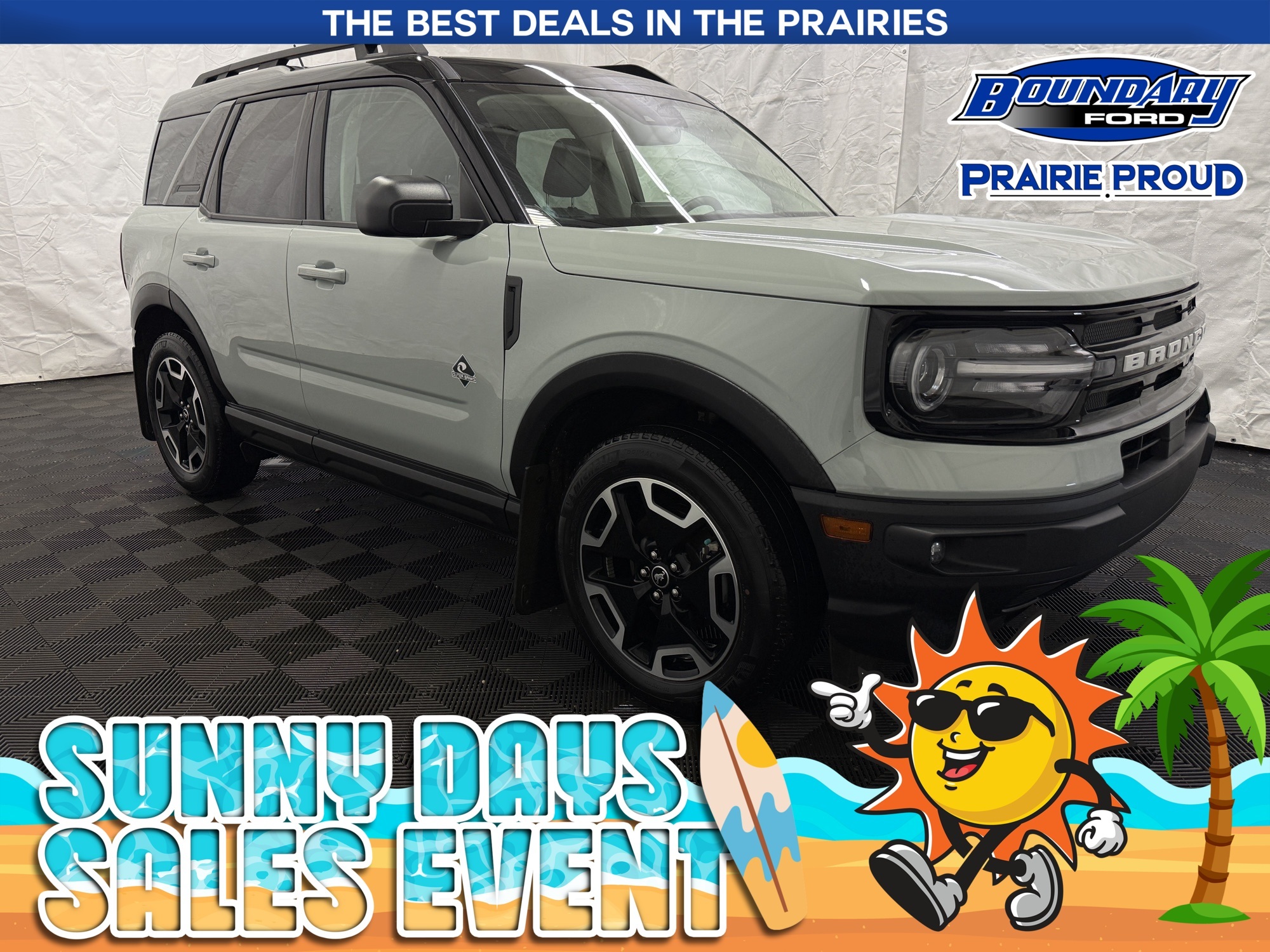 Gray 2024 Ford Bronco Sport SUV / Crossover All-Wheel Drive 8-Speed Automatic