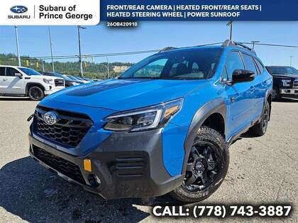 Blue 2022 Subaru Outback Wagon Continuously Variable Transmission
