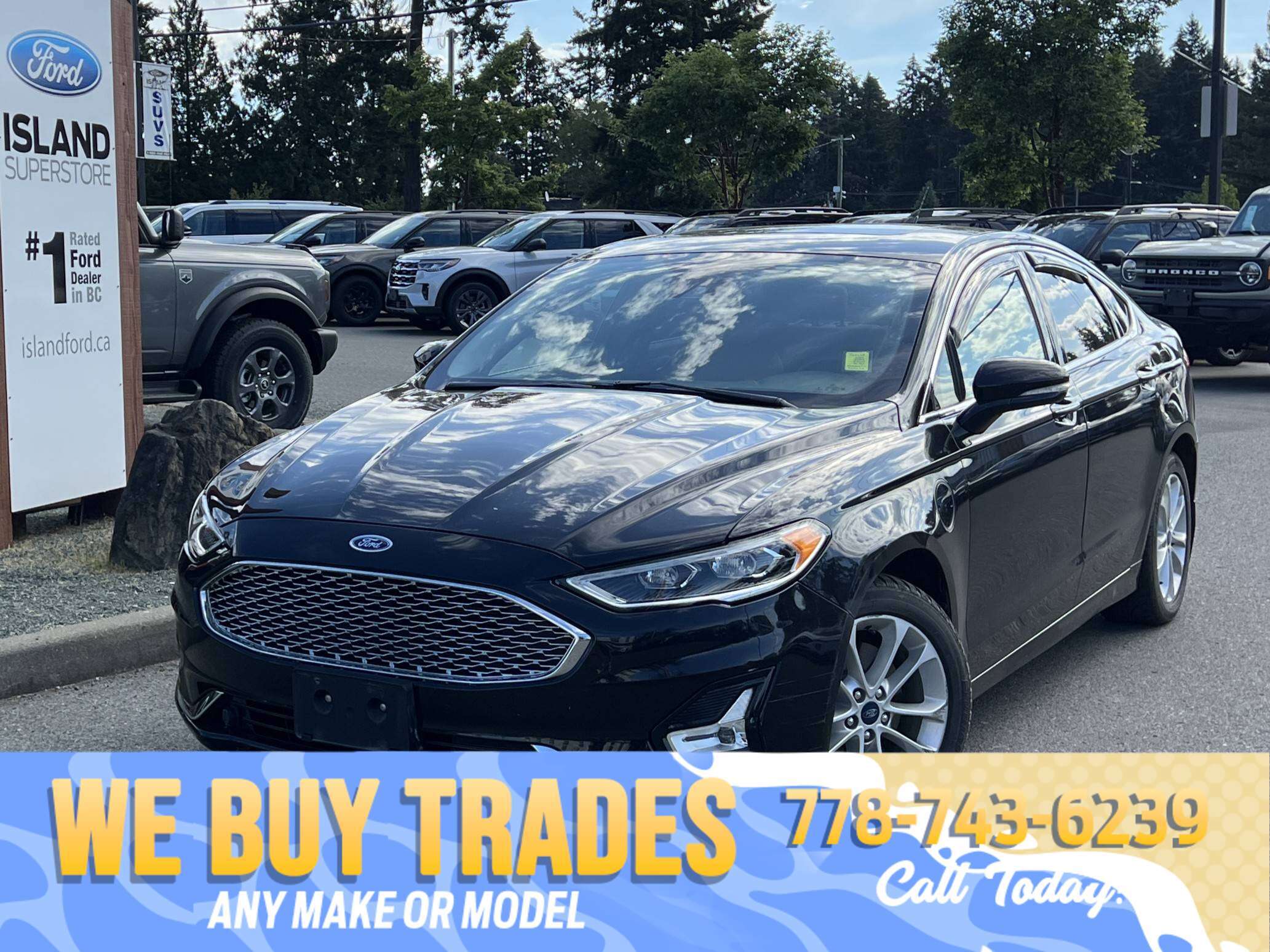 2019 Ford Fusion Energi Titanium FWD
