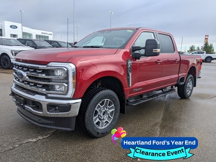 Red 2026 Ford F-350 Super Duty Pickup Truck Four-Wheel Drive Automatic