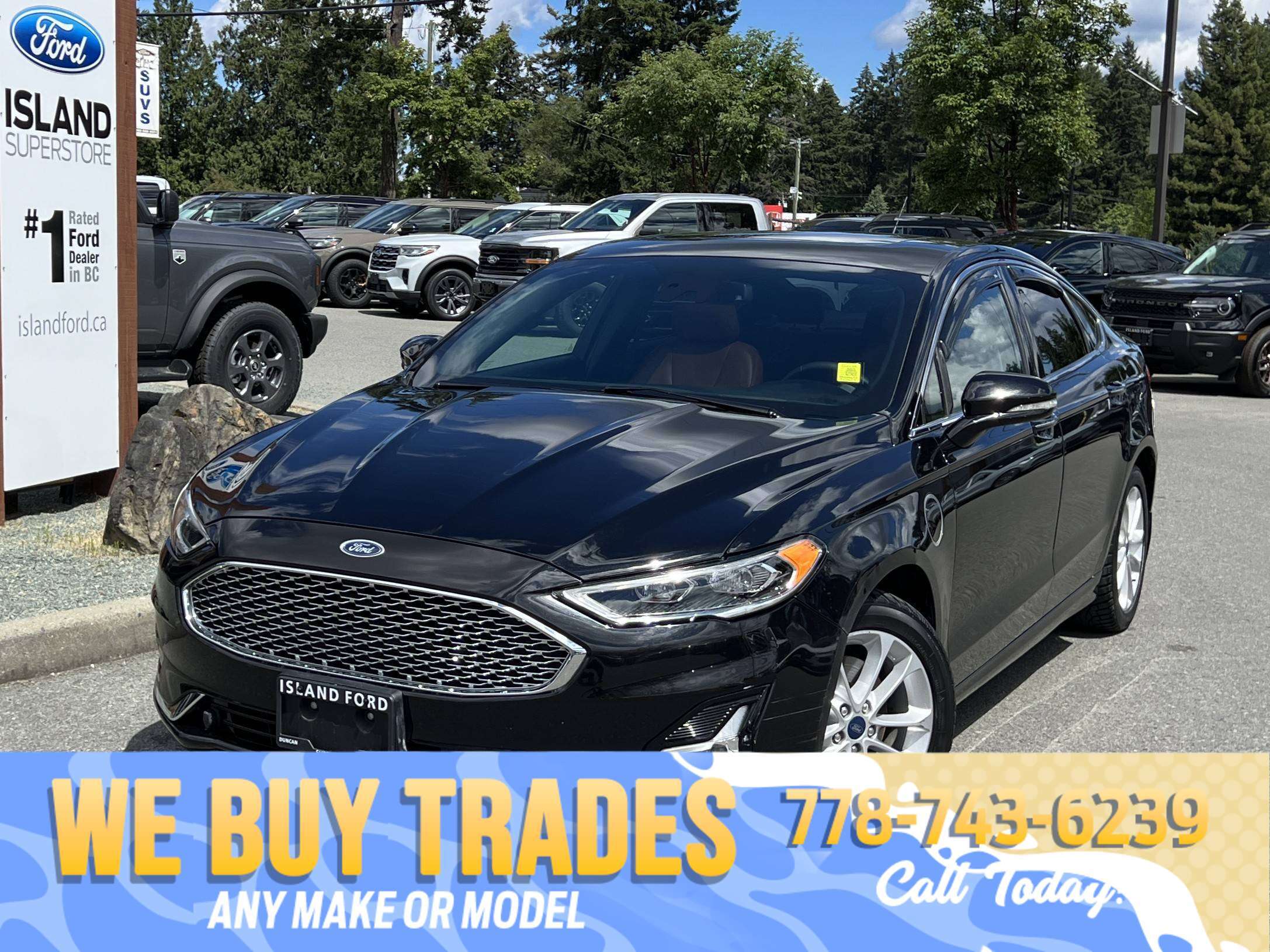 2019 Ford Fusion Energi Titanium FWD